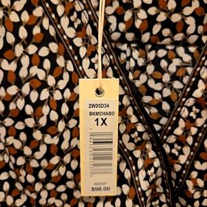 NWT SZ 1X Max Studio Blouse